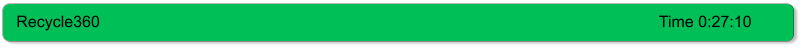 Recycle360															Time 0:27:10