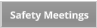Safety Meetings